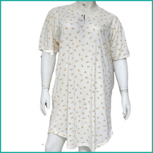 Little flowers Ladies Nafnuf midi - Cream