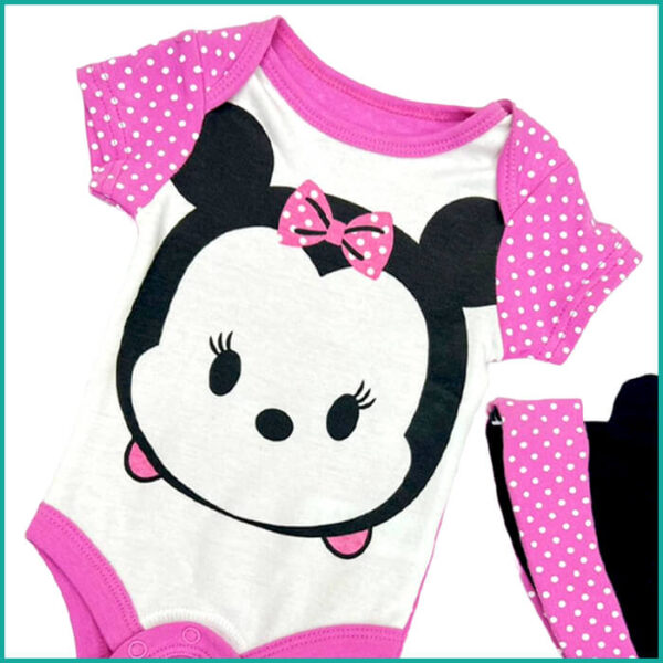 Cutie Girls Infant set - White - Image 2