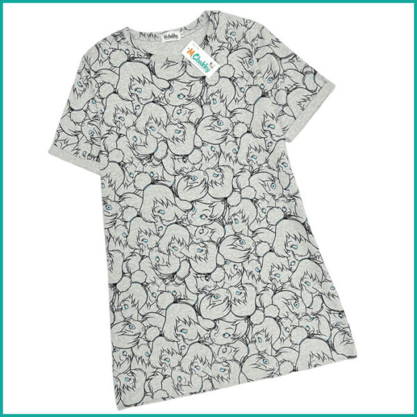 Princess Ladies Dress - Grey
