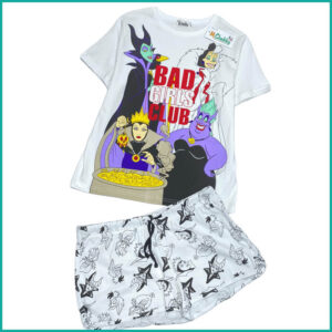 Bad Girls Club Ladies Short set - White