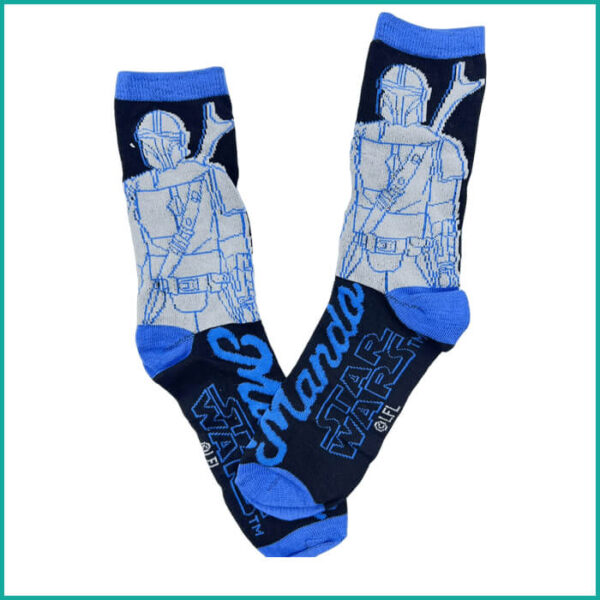Manda Free Size socks - Blue