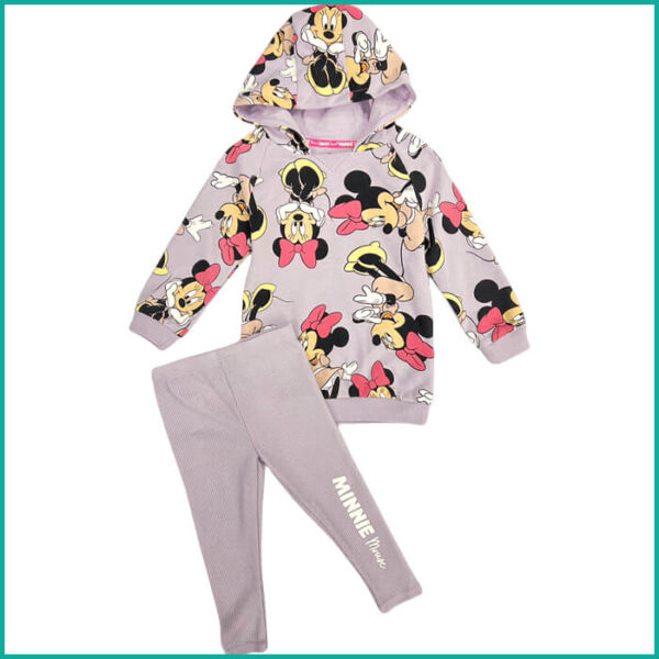 Winter Minnie Infant Girls Training Suit - Light Purple1.75