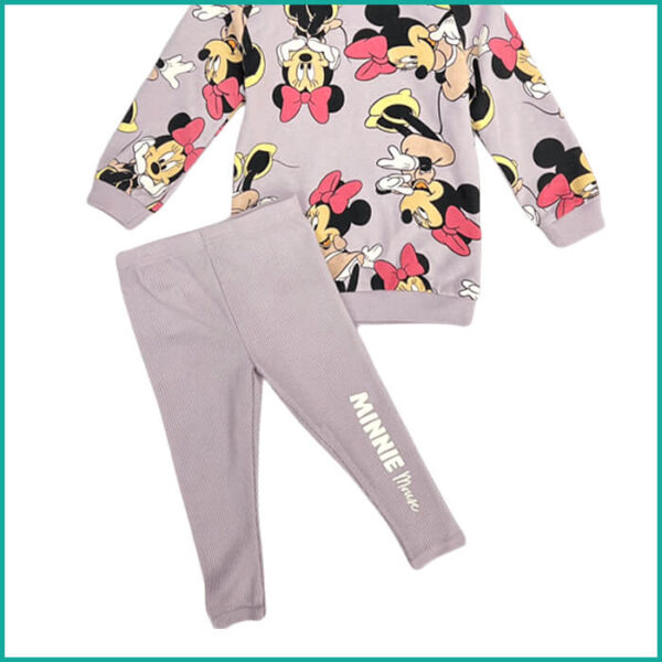 Winter Minnie Infant Girls Training Suit - Light Purple1.75 - Image 3