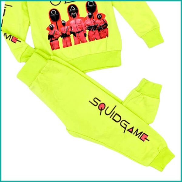 Winter Squid Games Girls Training Suit - Neon - Image 3