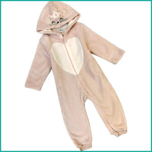 Winter Love Infant Girls Overall Suit - Pink