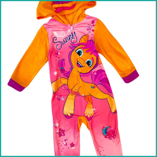 Winter Little Pony Girls Overall - Multicolor - Image 2