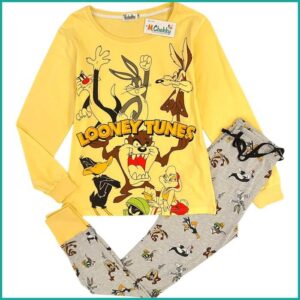 Looney Tune Character Ladies pajama set - Yellow