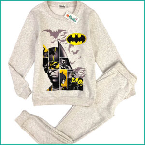 Batman Men's Training Suit - Grey