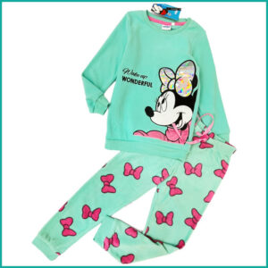 Winter Minnie Wonderful Girls Pajama Set - Blue