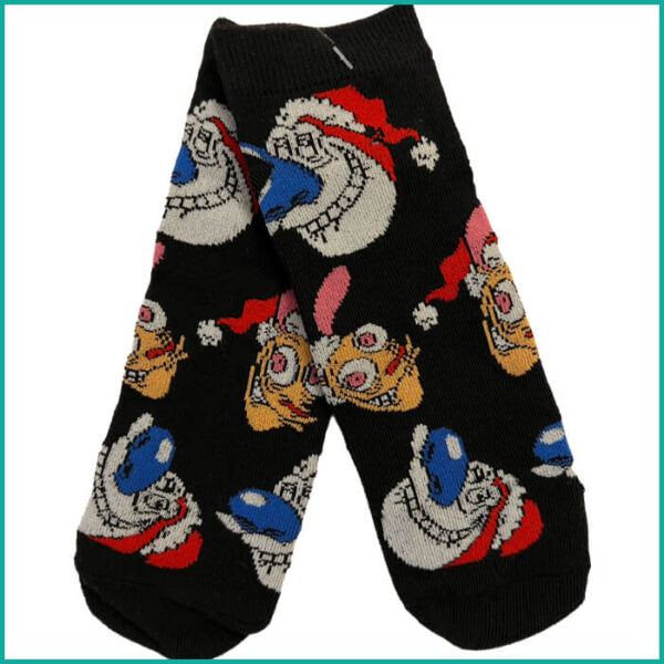 Funky Free Size Adult Socks - Black
