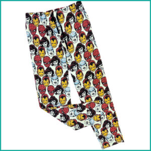 Heroes Faces Men's Pant - Multicolor