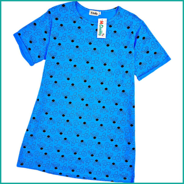Cute Design Ladies Dress - Blue