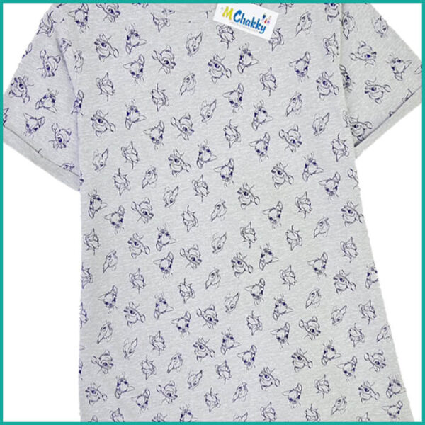 Disney Bambi Ladies Dress - Grey - Image 2