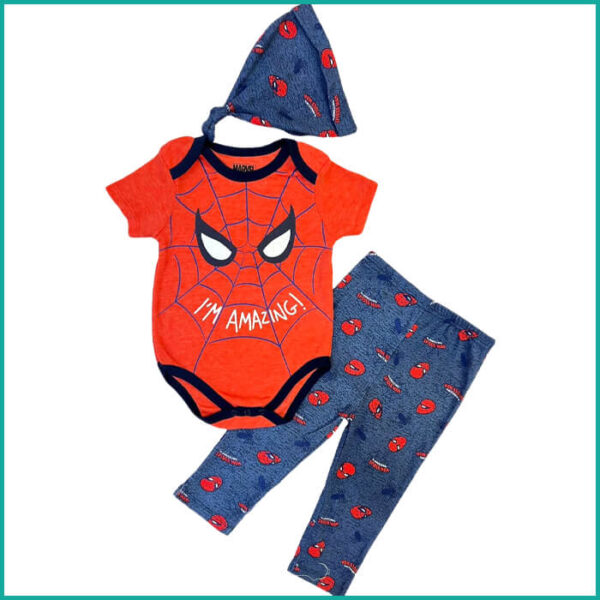 I M Amazing Infant Boys Pajama Set - Red Blue