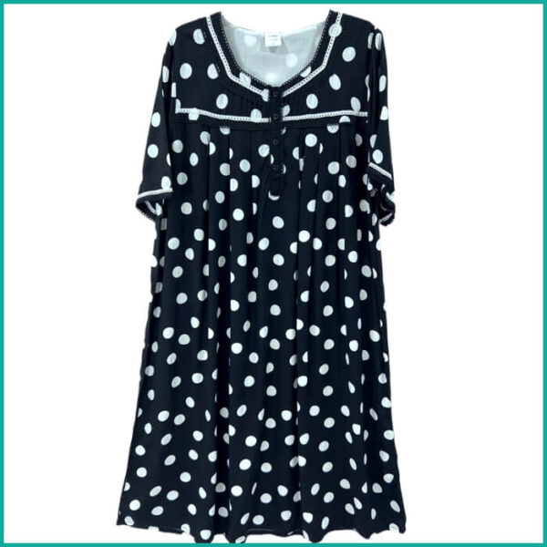 Dots Ladies Nafnuf - Black