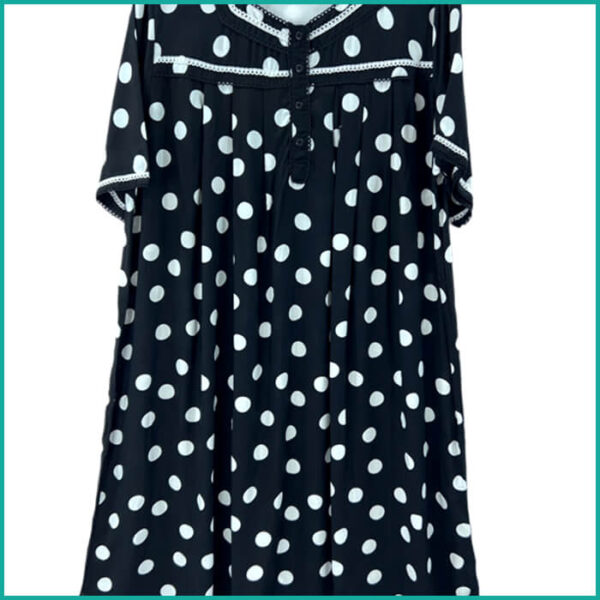 Dots Ladies Nafnuf - Black - Image 2