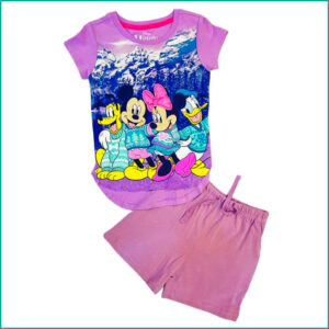 Mickey Family Winter House Kids Short set - Multicolor