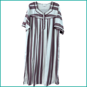 Brown Lines Ladies Nafnuf - White