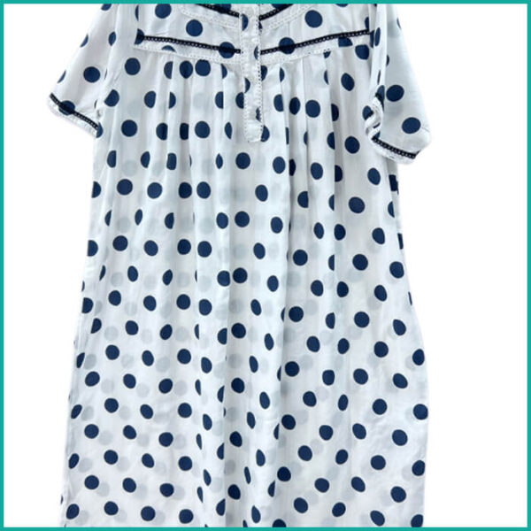 Dots Ladies Nafnuf - White - Image 2
