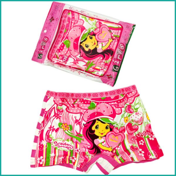 Strawberry Girls Underwear Panty - Pink