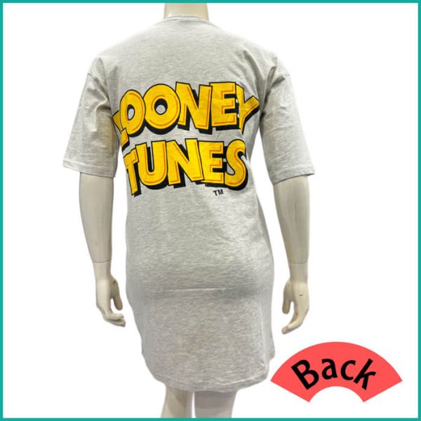 Looney Tunes Ladies Dress - Grey - Image 2