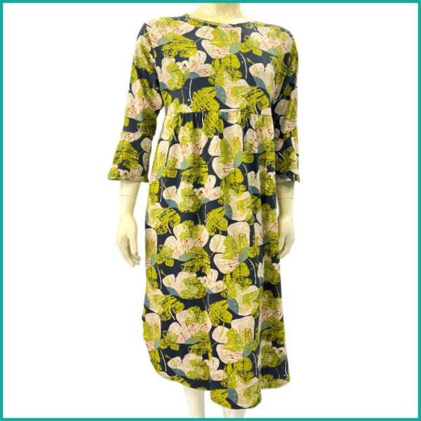 Leaves Ladies Nafnuf - Yellow Black