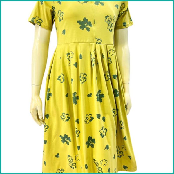 Flowers Ladies Nafnuf - Yellow - Image 2