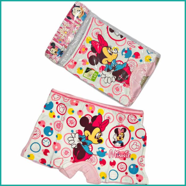 Minnie Girls Underwear - White