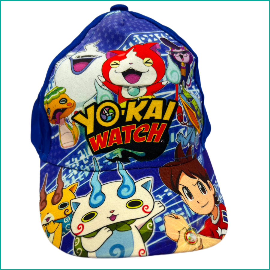 Yo Kai Watch Boys Cap Blue Mchakky