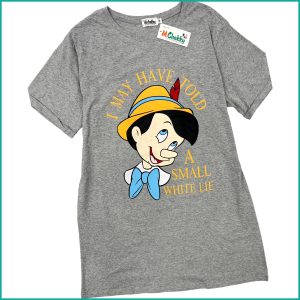 Pinocchio Ladies Dress - Grey