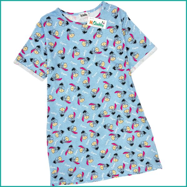 Eeyore Ladies Dress - Blue