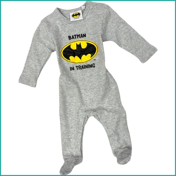 Batman Training Infant Boys Overall - Grey