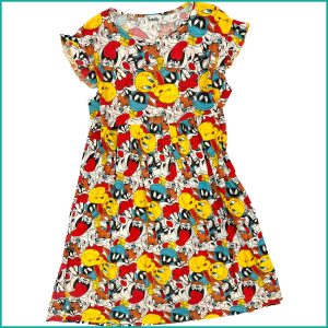 Looney Tunes Ladies Dress - Multicolor