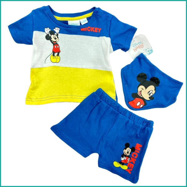 Mickey Infant Boys Shorts Set - Blue