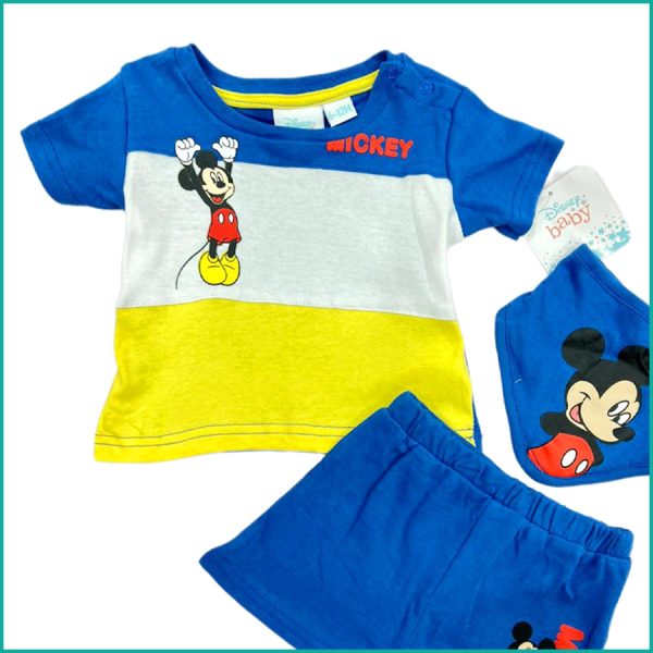 Mickey Infant Boys Shorts Set - Blue - Image 2