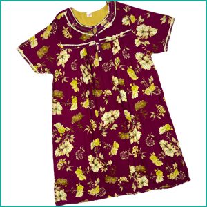 Floral Ladies Nafnuf - Maroon