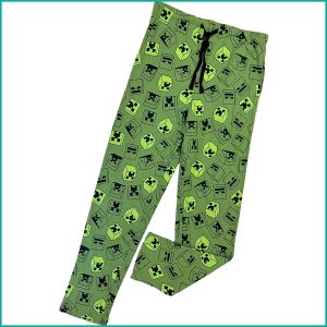 Minecraft Men's Cotton Pant - Green