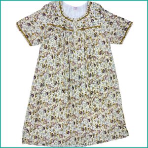 Tiny Flowers Ladies Nafnuf - Cream