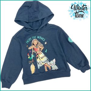 Enjoy The Waves Kids Sweatshirt - Dark Blue