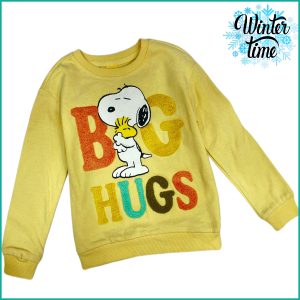 Big Hugs Kids Sweatshirt - Yellow