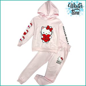 Hello Kitty Adult Girls Training Suit  - Pink