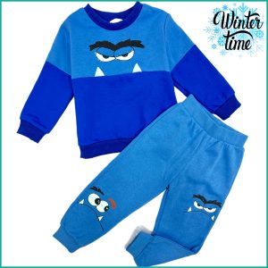 Monsters Boys Training Suit  - Blue