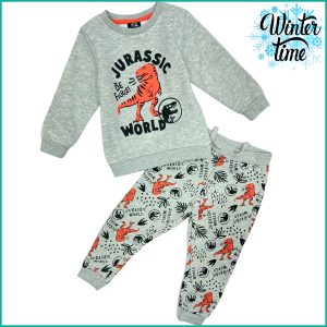 Jurassic World Infant Training Suit - Grey