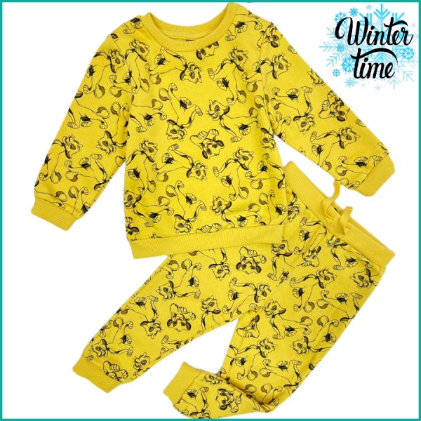 Lion King Infant Training Suit - Yellow