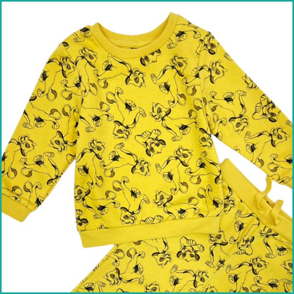 Lion King Infant Training Suit - Yellow - Image 2