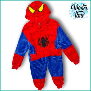 Spiderman Kids Overall Suit  - Red Blue