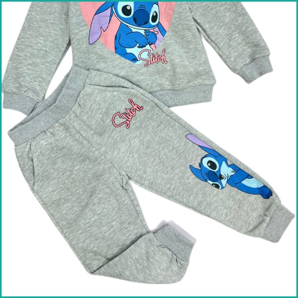 Stitch Girls Training Suit  - Grey - Image 3