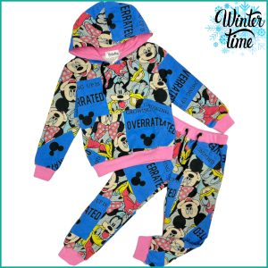 Mickey Overrated Girls Training Suit - Multicolor