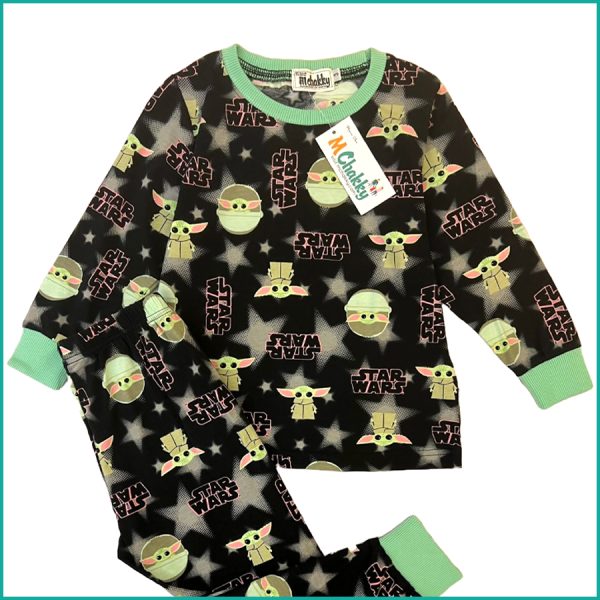 Star Wars Boys Cotton Pajama Set - Black - Image 2