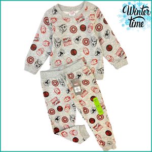 Marvel Home Boys Infant Training Suit - Grey